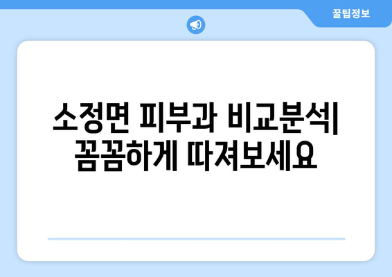 세종시 소정면 피부과 추천| 꼼꼼하게 비교하고 선택하세요 | 세종특별자치시, 피부과 정보, 진료 예약