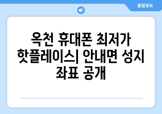 충청북도 옥천군 안내면 휴대폰 성지 좌표| 최신 정보 & 할인 정보 | 옥천 휴대폰, 싸게 사는 꿀팁, 핫플레이스