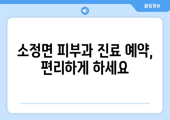 세종시 소정면 피부과 추천| 꼼꼼하게 비교하고 선택하세요 | 세종특별자치시, 피부과 정보, 진료 예약